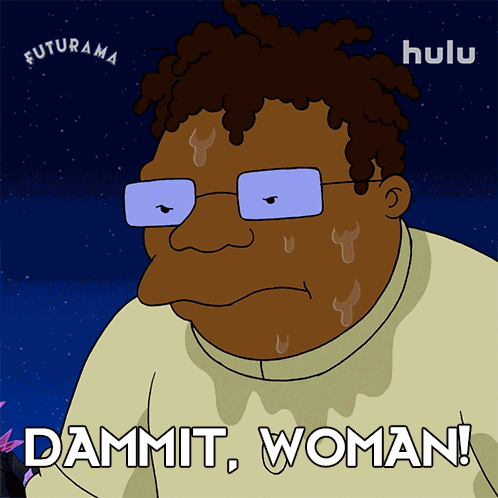 Dammit Woman Hermes GIF
