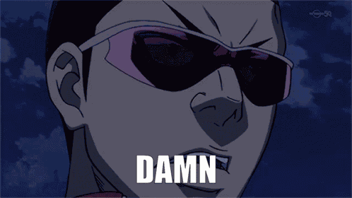 Damn Anime GIF