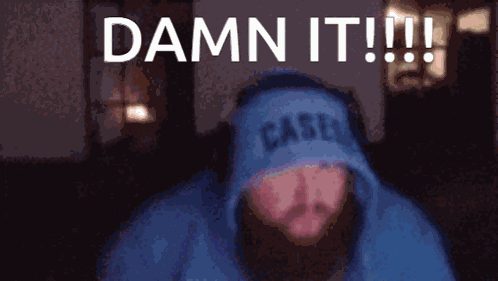 Damn It Caseoh Damn It GIF