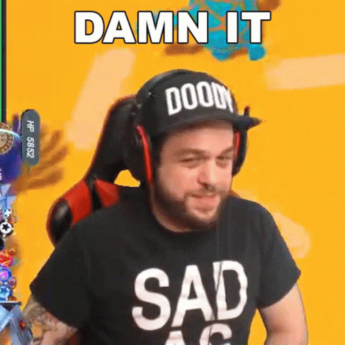 Damn It Doodybeard GIF