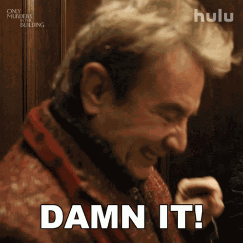 Damn It Oliver Putnam GIF