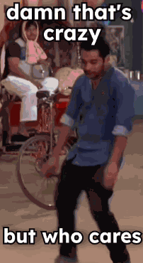 Damn Thats Crazy Who Cares GIF