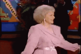 Dance Betty White GIF
