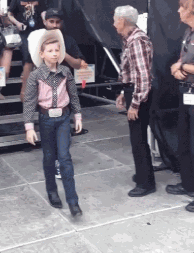 Dancing Boy Cowboy GIF