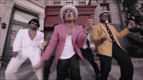 Dancing Bruno Mars GIF