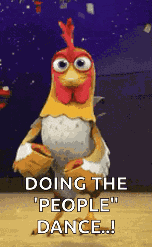 Dancing Chicken GIF