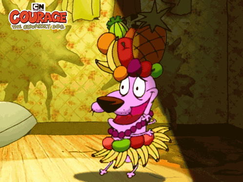 Dancing Courage GIF