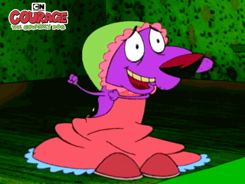 Dancing Courage GIF