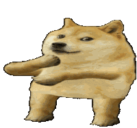 Dancing Doge Sticker
