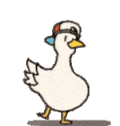 Dancing Duck Danse Sticker