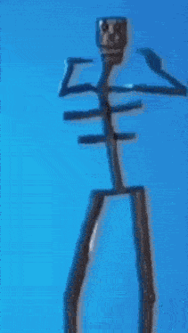 Dancing Endoskeleton Dancing Fortnite Skeleton GIF