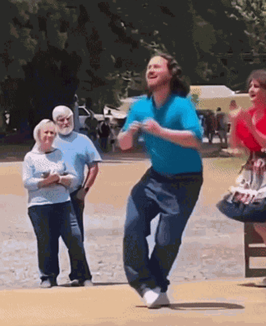 Dancing For Joy Dancing White Boy GIF