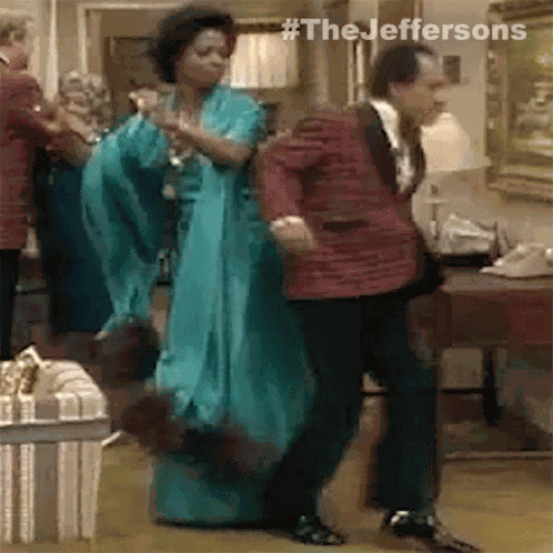 Dancing George Jefferson GIF