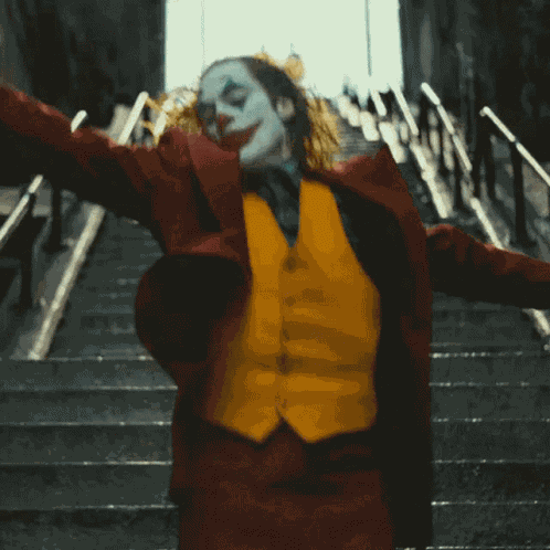 Dancing Joker GIF