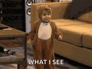 Dancing Kid Costume GIF