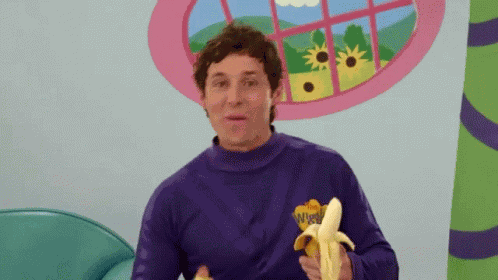 Dancing Lachy Wiggle GIF