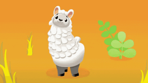 Dancing Llama GIF