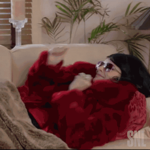 Dancing On Couch Cecily Strong GIF