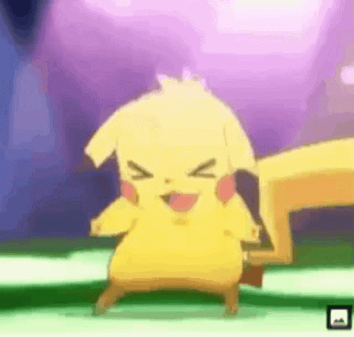 Dancing Pikachu GIF