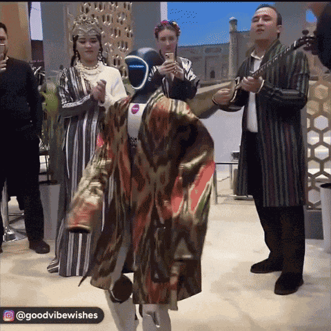 Dancing Robot GIF