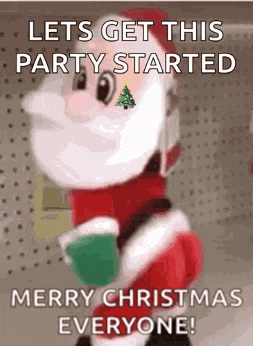 Dancing Santa GIF