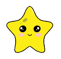 Dancing Star Star Sticker