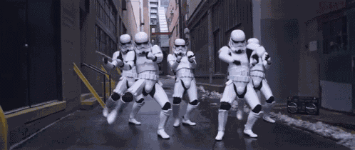 Dancing Stormtrooper GIF