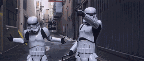 Dancing Stormtrooper GIF