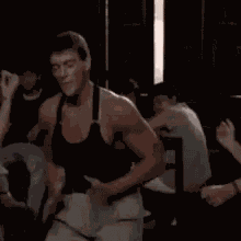 Dancing Van Damme GIF