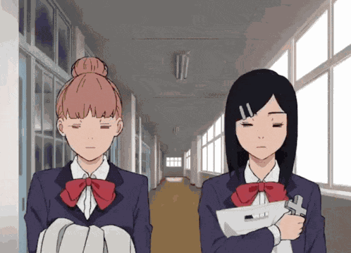 Dandadan Aira Shiratori Friends GIF