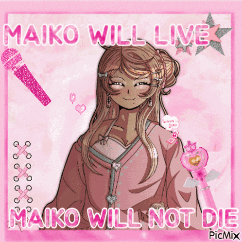 Danganronpa Antebellum Maiko Yuzuki GIF