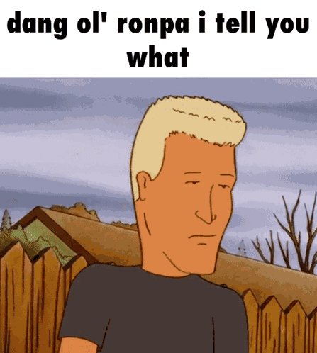 Danganronpa King Of The Hill GIF