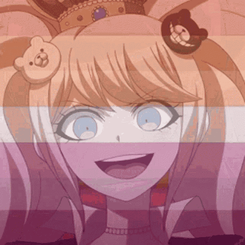 Danganronpa Lesbian GIF