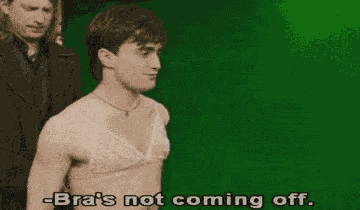 Daniel Radcliffe Bra GIF