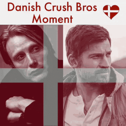 Danish Crush Bros Mads Mikkelsen GIF