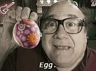 Danny Devito Egg GIF