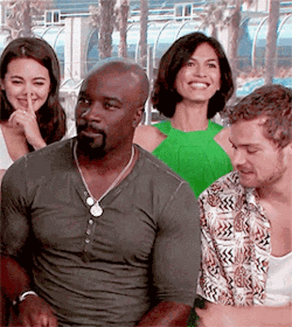 Danny Rand Luke Cage GIF