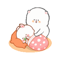 Dare Bunny Aggie Bunny Sticker