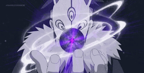 Dark Rasengan Jutsu GIF