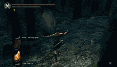 Dark Souls Mushroom Punch GIF