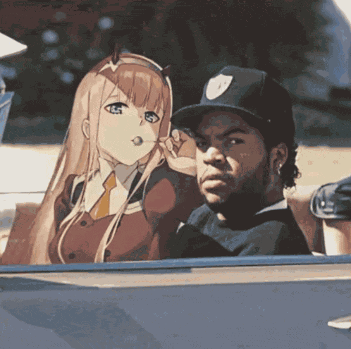 Darling In The Franxx Zero Two Meme GIF