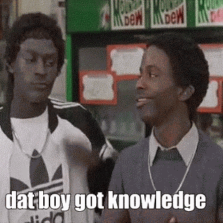 Dat Boy Got Knowledge Knowledge GIF