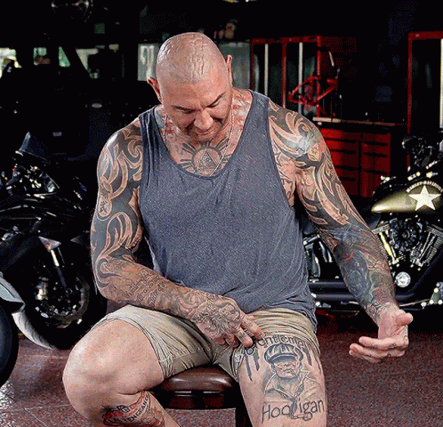 Dave Bautista Dave Batista GIF
