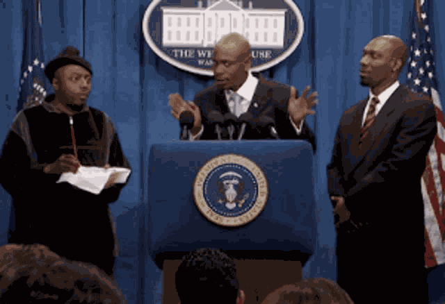 Dave Chappelle President GIF