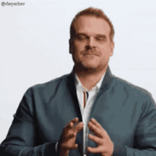 David Harbour Thumbs Up GIF