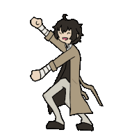 Dazai Liar Dancer Sticker