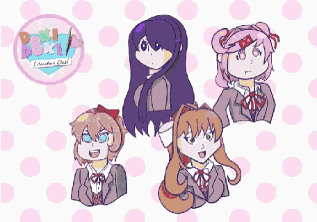 Ddlc Doki Doki GIF