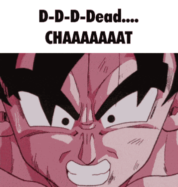Dead Chat Dead Chat Goku GIF