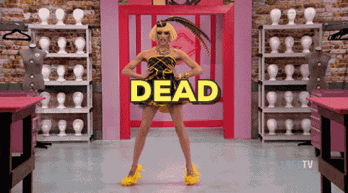 Dead Gymnast GIF