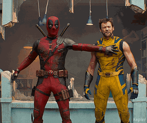 Deadpool And Wolverine Go Go GIF